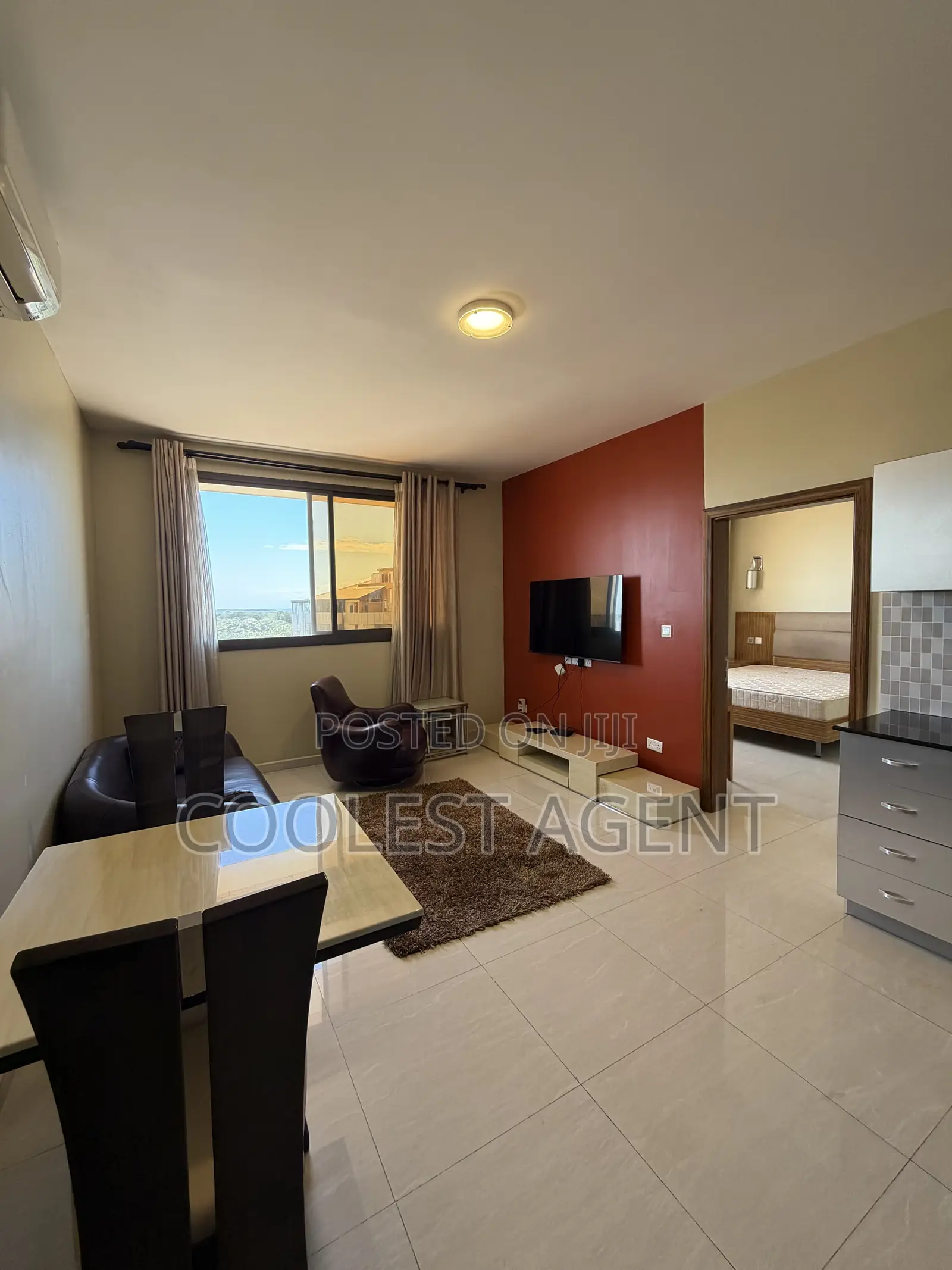 Furnished 1bdrm Apartment in Coolest Estate, Masaki for rent