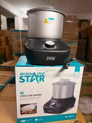 Winning Star ST-9511 4L Automatic Electric Ugali/Fufu Maker
