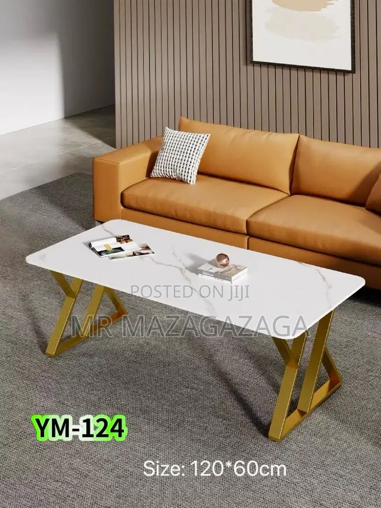New Marble Wood Coffee 120*60cm