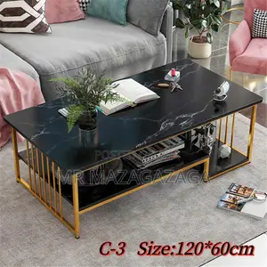 New Marble Wood Coffee 120*60cm