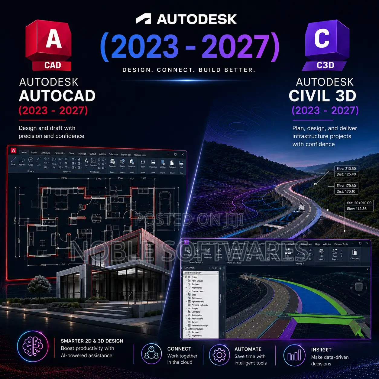 AutoCAD + Civil 3D (Version 2023 - 2027 Installation)