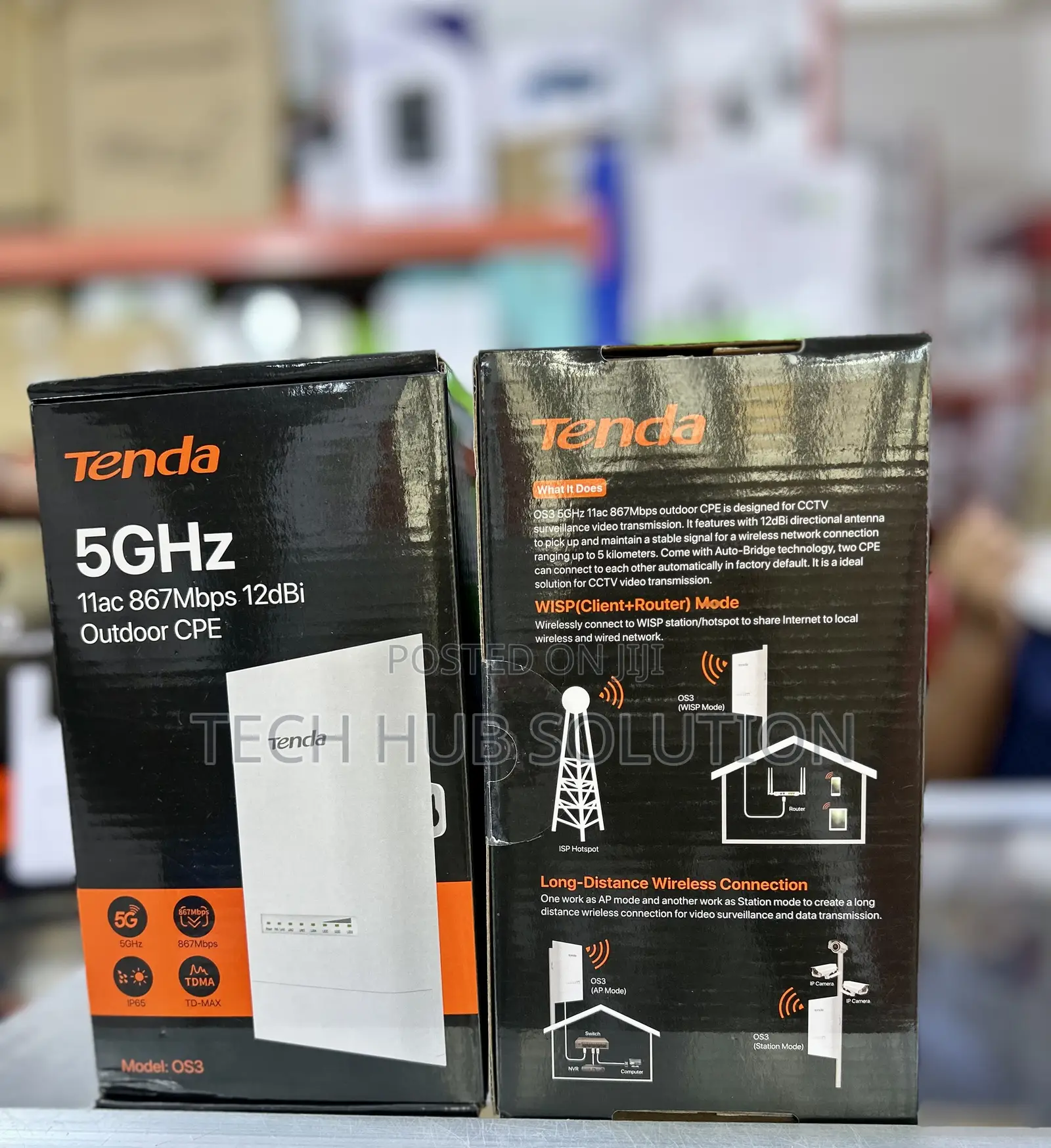 Tenda 5GHz 12dBi Outdoor CPE