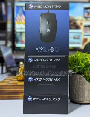 HP Wired Mouse X500