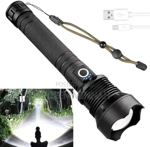 Rechargable Tactical LED Flashlight Torch