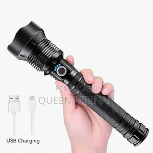 Rechargable Tactical LED Flashlight Torch