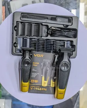 VGR 2-in-1 Professional Hair Clipper and Trimmer Set (Rechargeable)