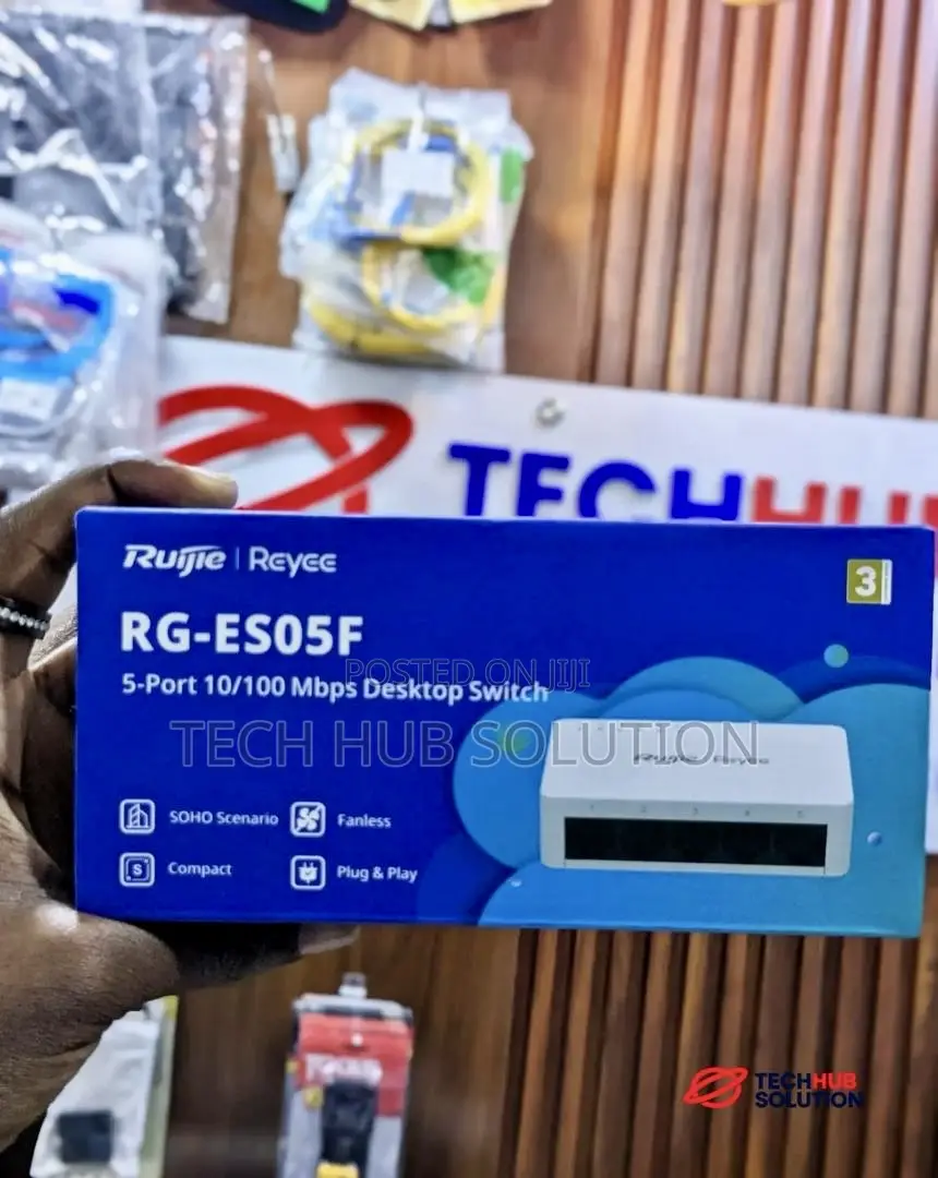 Ruijie RG-ES05 5-Port Gigabit Desktop Network Switch