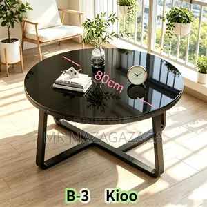 Rock Slab Round Coffee Table 80cm