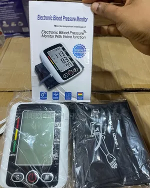 Digital Blood Pressure Monitor With Voice Function - BP Machine