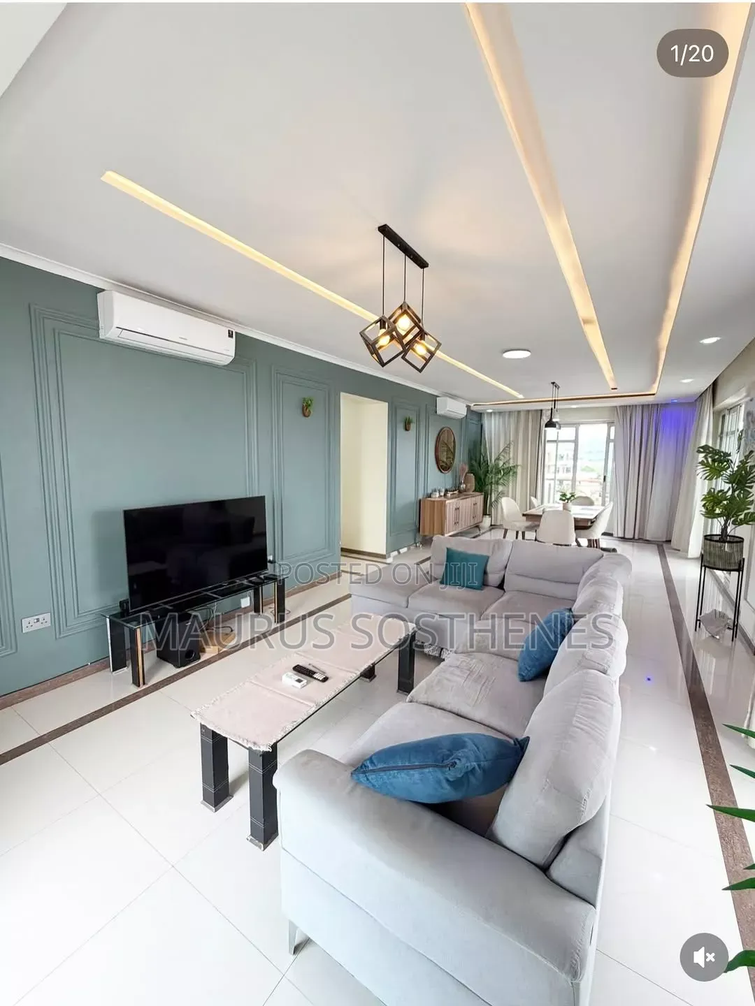 Furnished 3bdrm Apartment in Masaki for rent