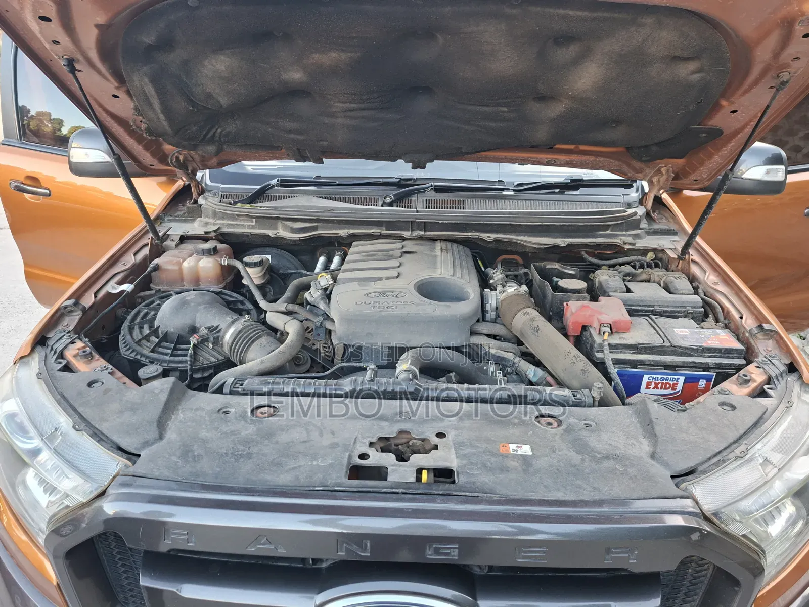 Ford Ranger Wildtrak 2017 Orange