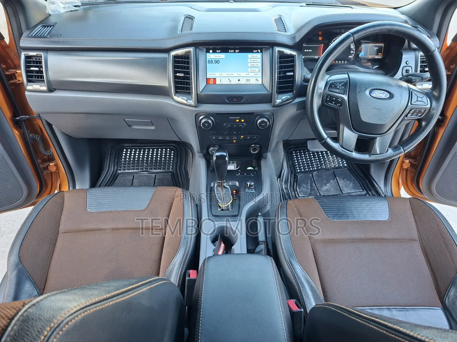 Ford Ranger Wildtrak 2017 Orange