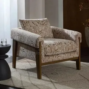 Strong Armchair With Hard Wood Materials