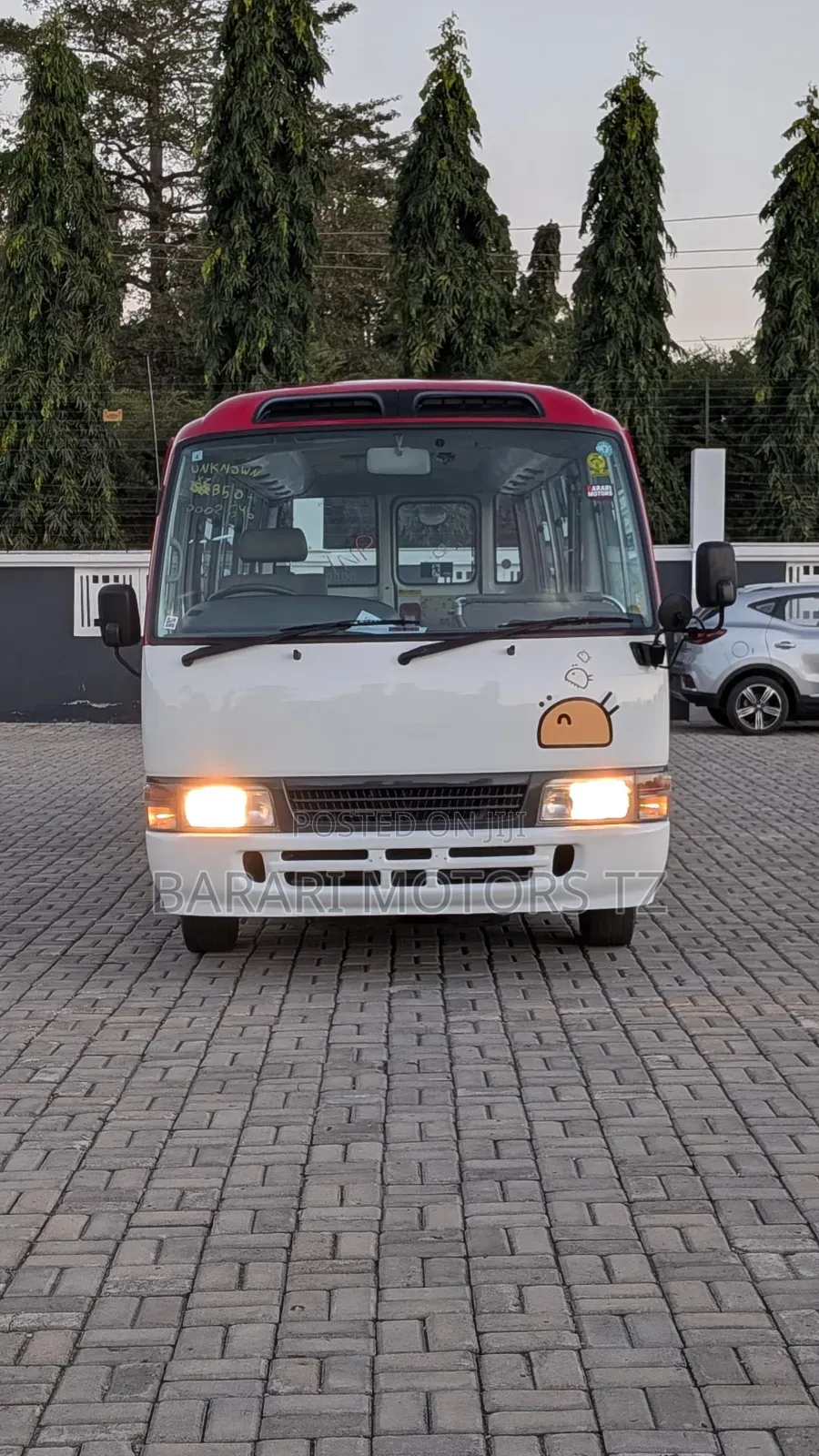 Toyota Coaster 2007 Red