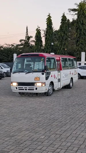 Toyota Coaster 2007 Red