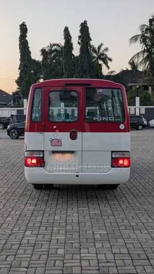 Toyota Coaster 2007 Red