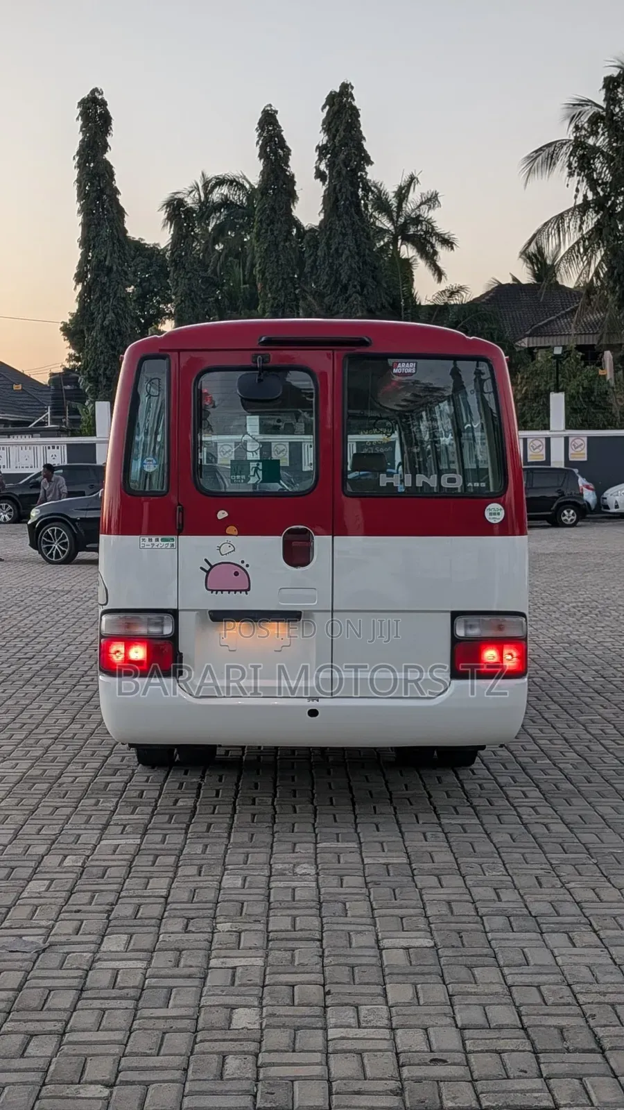 Toyota Coaster 2007 Red