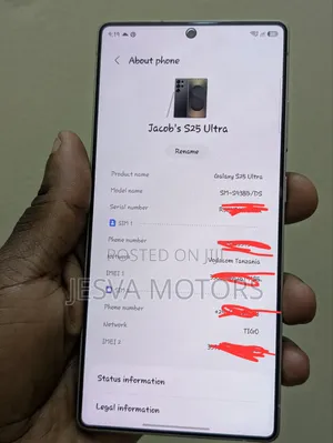 Samsung Galaxy S25 Ultra 512 GB Black