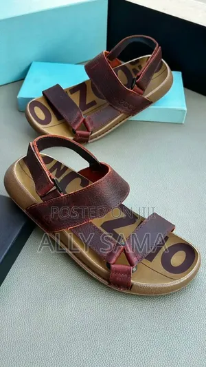 Men's Sandals Ecco Material Soft Leather
