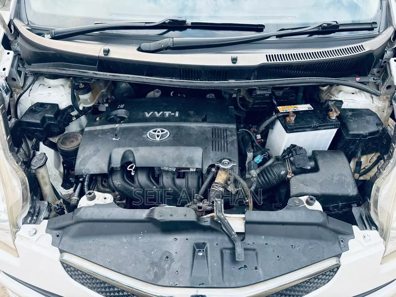 Toyota Ractis 2008 White