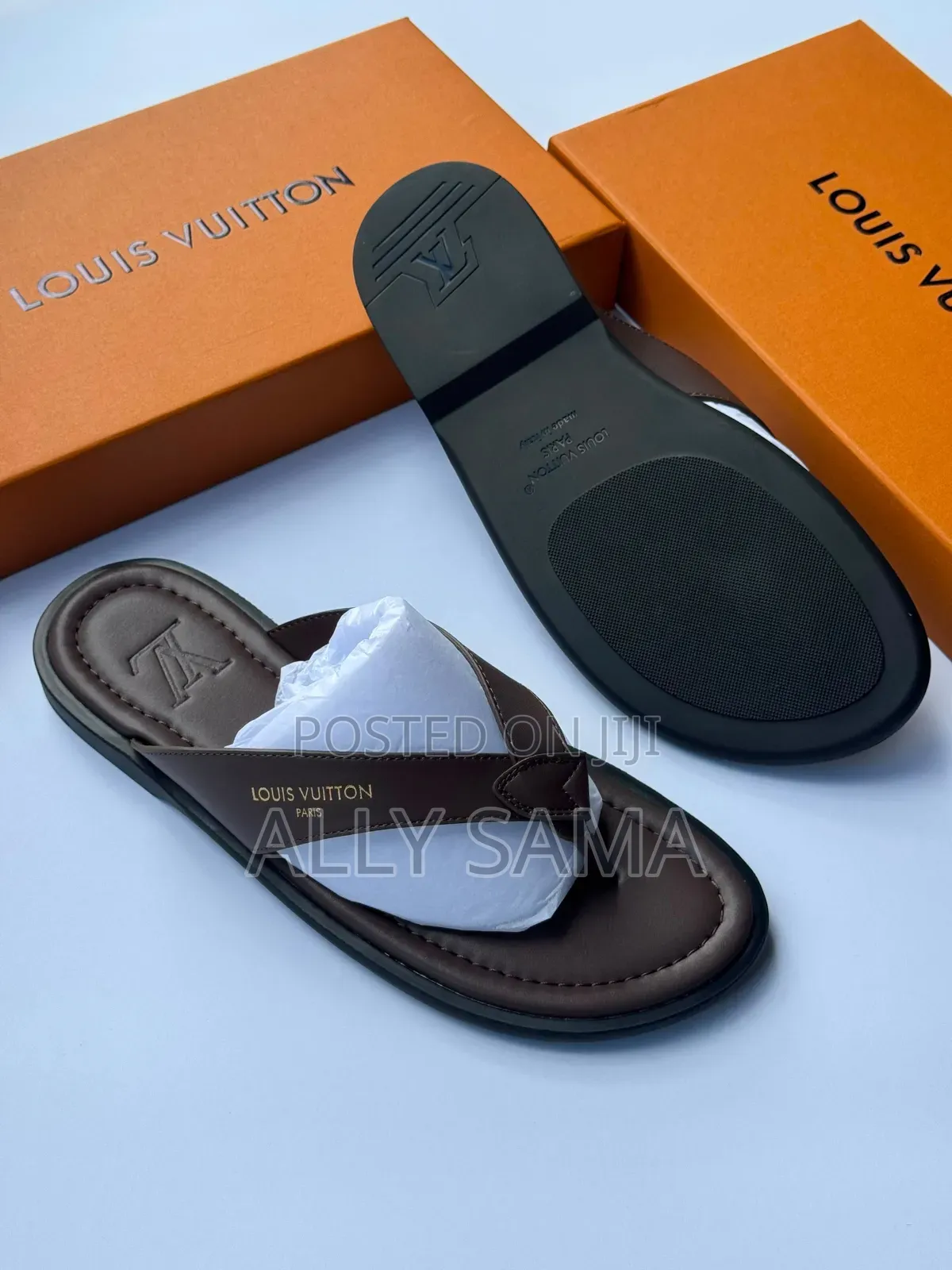Men's Sandals Louis Vuitton Material Very Quality 2026