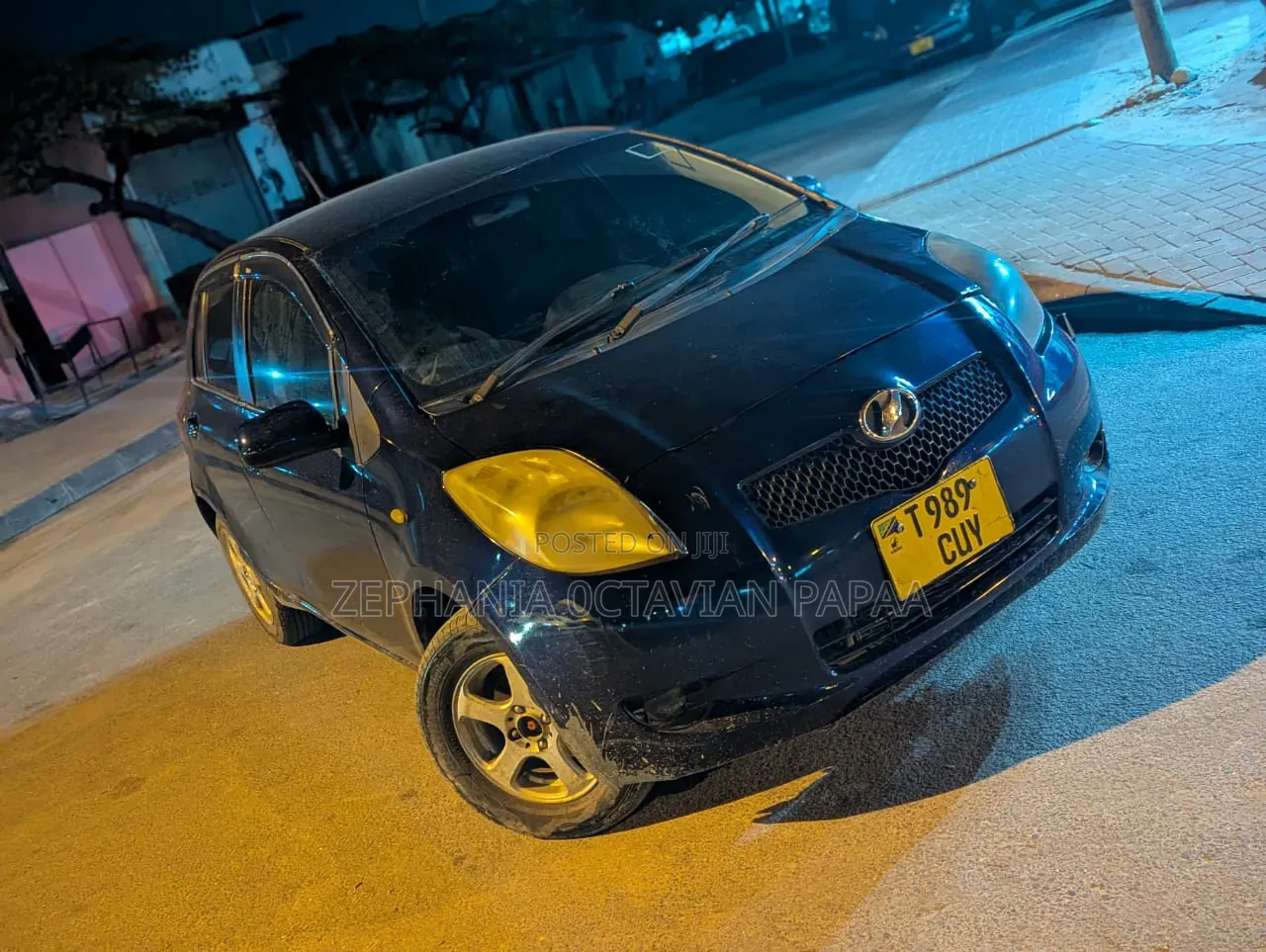 Toyota Vitz 2008 Blue