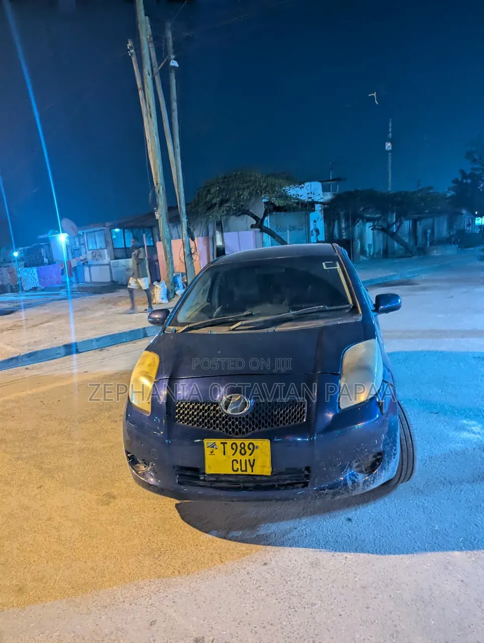 Toyota Vitz 2008 Blue