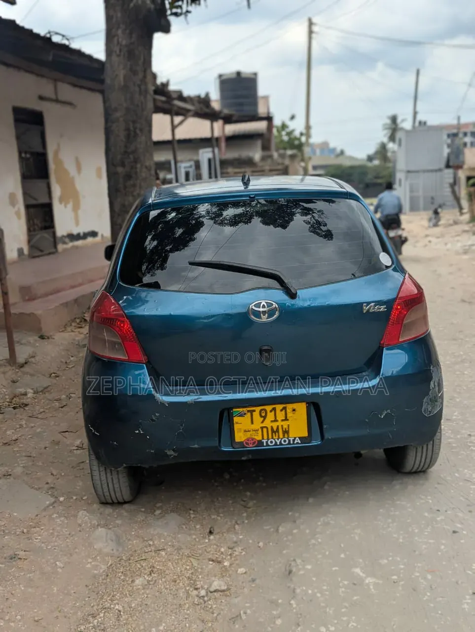 Toyota Vitz 2008 Blue