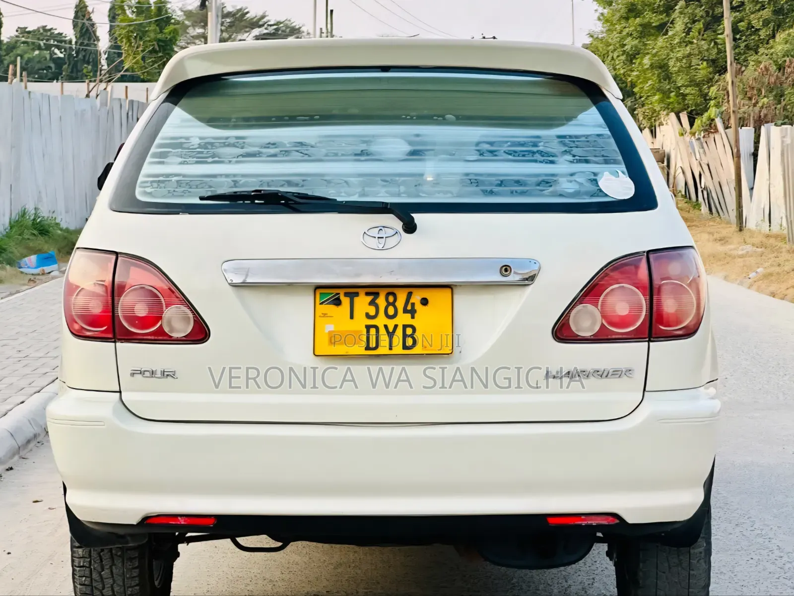 Toyota Harrier 2006 White