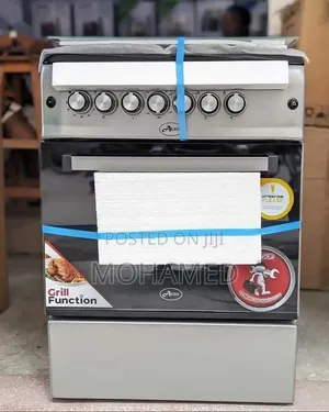 Aero Free Standing Cooker 60×60 
 3 Gas + 1 Electric Plate