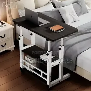 Black Adjustable Table Size 80*40*90cm