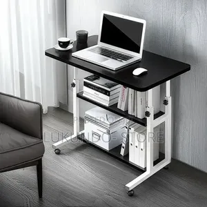 Black Adjustable Table Size 80*40*90cm