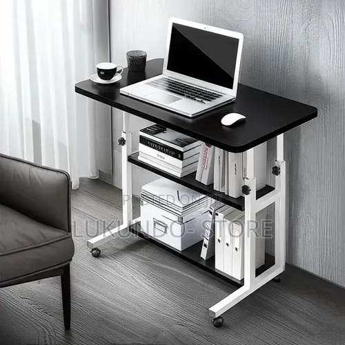 Black Adjustable Table Size 80*40*90cm