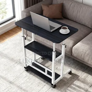 Black Adjustable Table Size 80*40*90cm