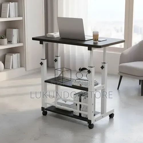 Black Adjustable Table Size 80*40*90cm