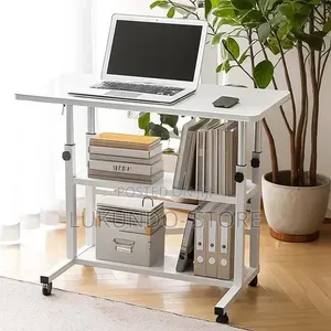 White Adjustable Table Size 80*40*90cm