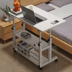 White Adjustable Table Size 80*40*90cm