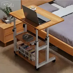 Light Wood Adjustable Table Size 80*40*90cm