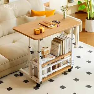 Light Wood Adjustable Table Size 80*40*90cm