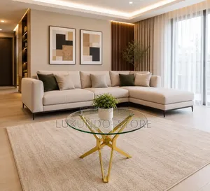 Luxury Round Glass Coffee Table