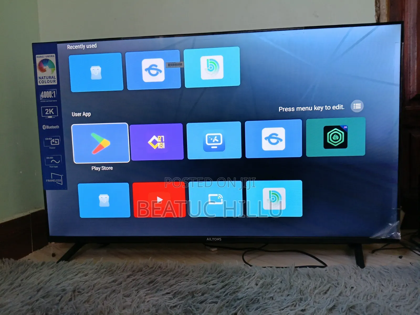TV Alyons Inch 43(smart TV)