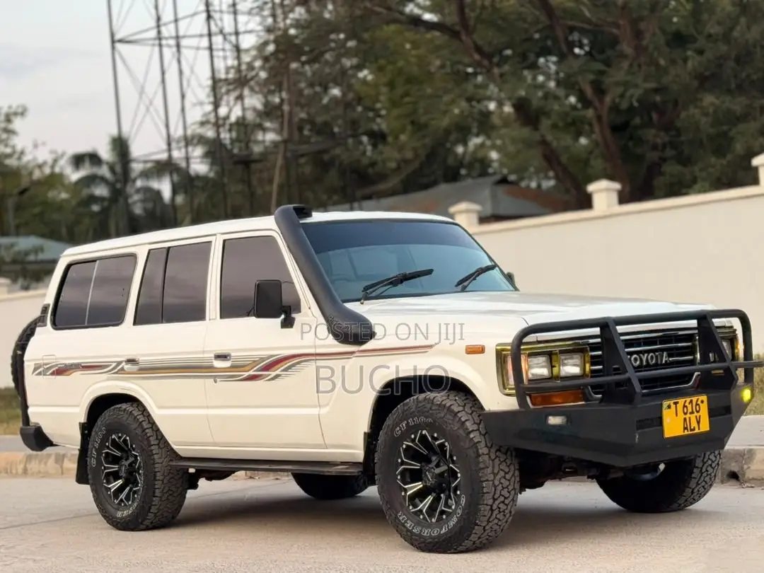 Toyota Land Cruiser 1989 White
