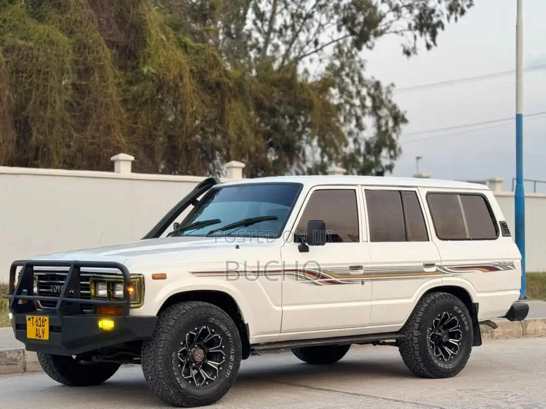 Toyota Land Cruiser 1989 White