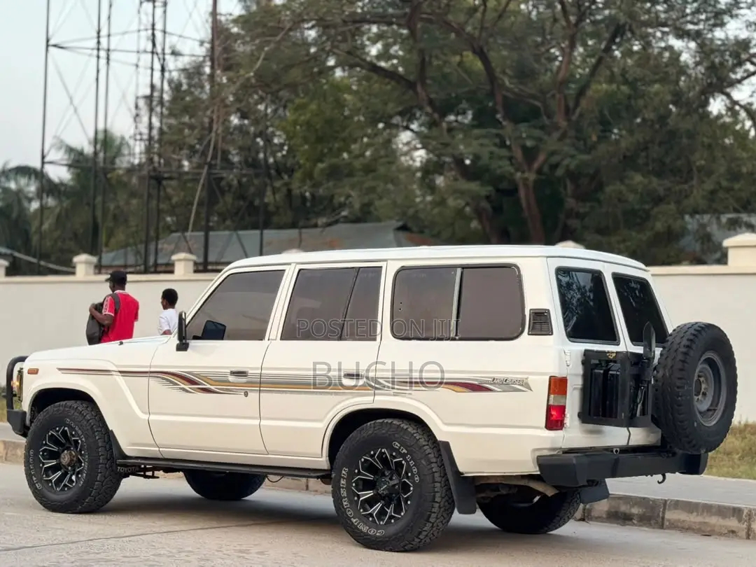 Toyota Land Cruiser 1989 White