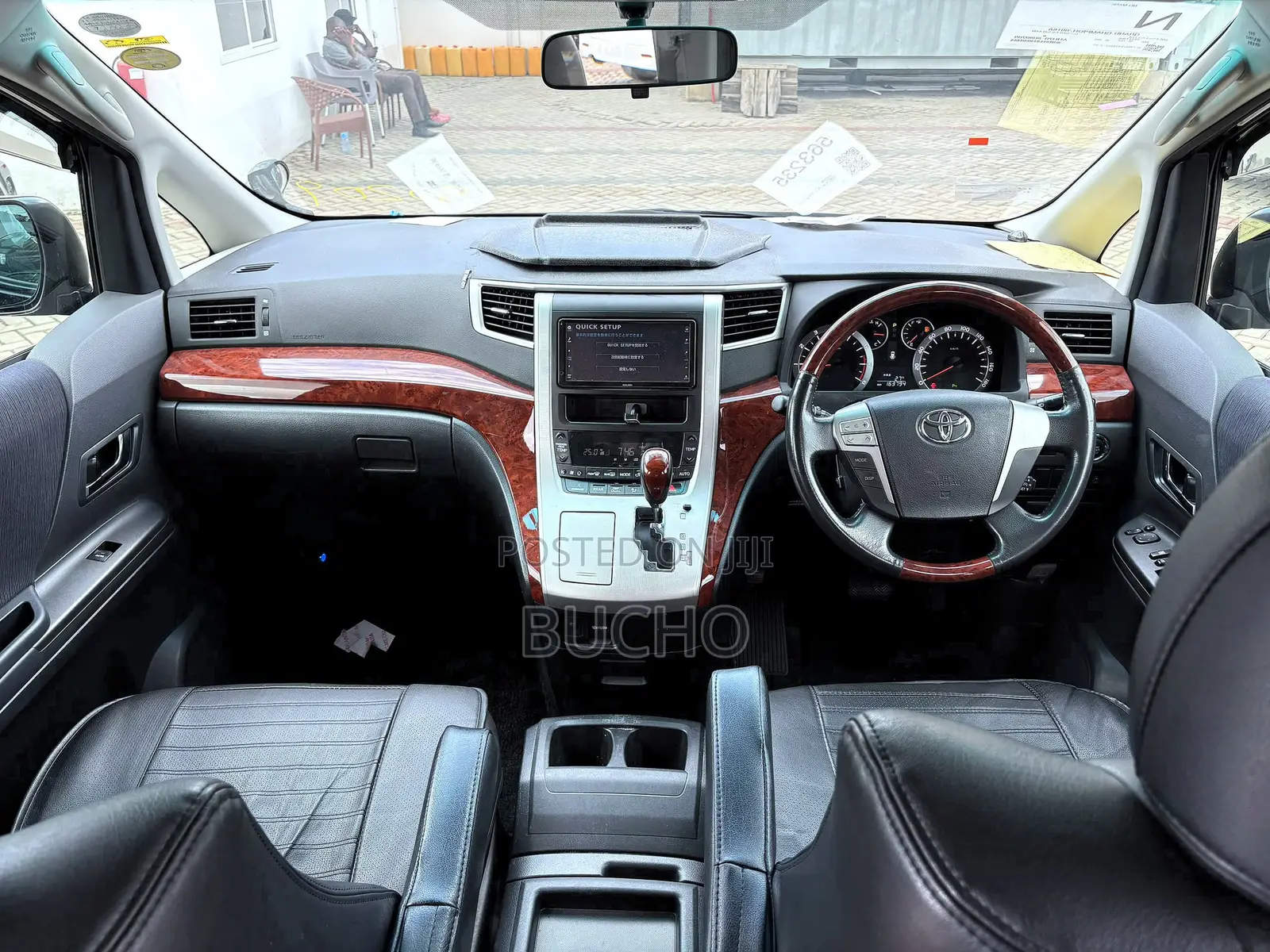 Toyota Vellfire 2008 Black