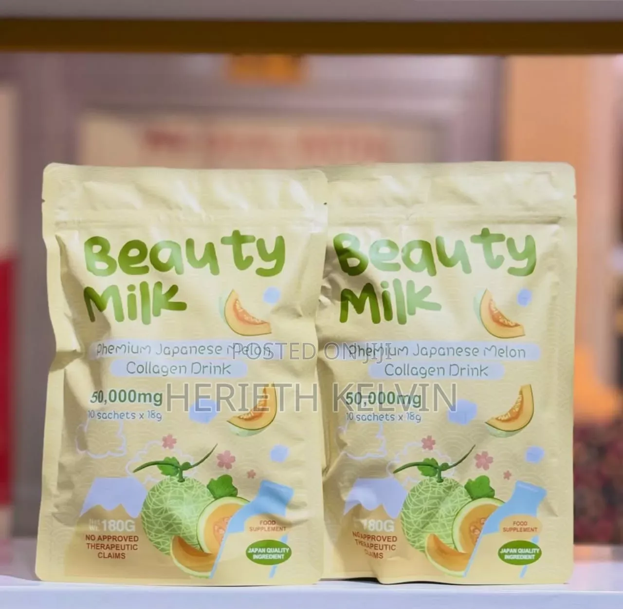 Beauty Milk Premium Japanese Melon Collagen Drink