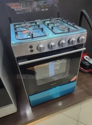 Hisense HF631GEES 60x60 Cooker | 3 Gas + 1 Electric | Electric Oven