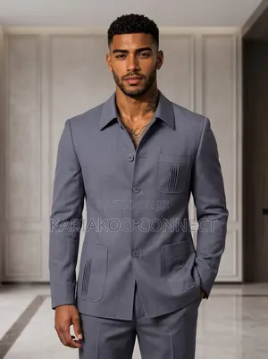 Simple but Classic Gray Suit