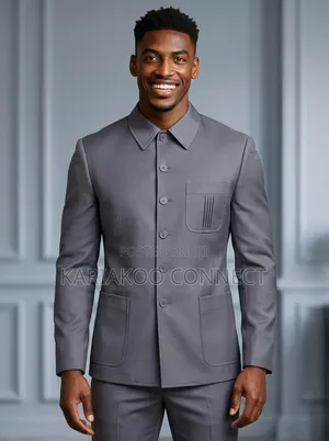 Simple but Classic Gray Suit