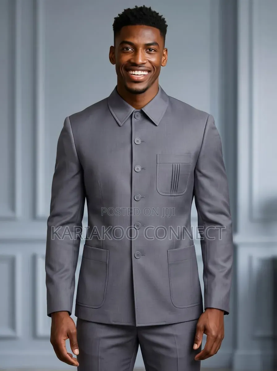 Simple but Classic Gray Suit
